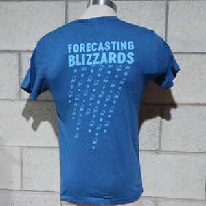 Dairy Queen Powder Blue Work T-shirt Mens Size Small